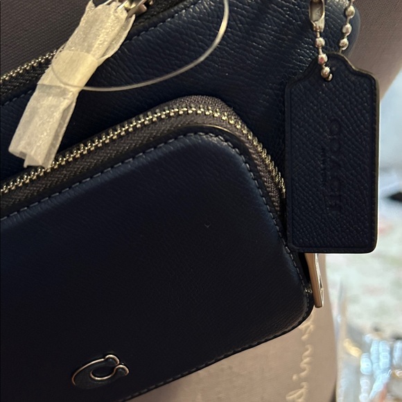 Coach Dark Blue Belt Bag - Picture 3 of 8